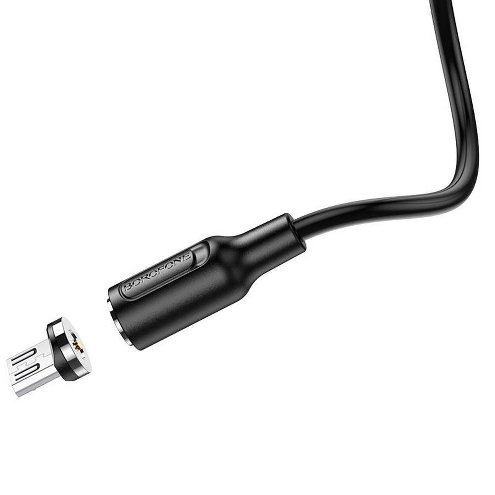 Кабель магнитный USB x Micro USB -1.0 м. Borofone BX41 (2.4A)