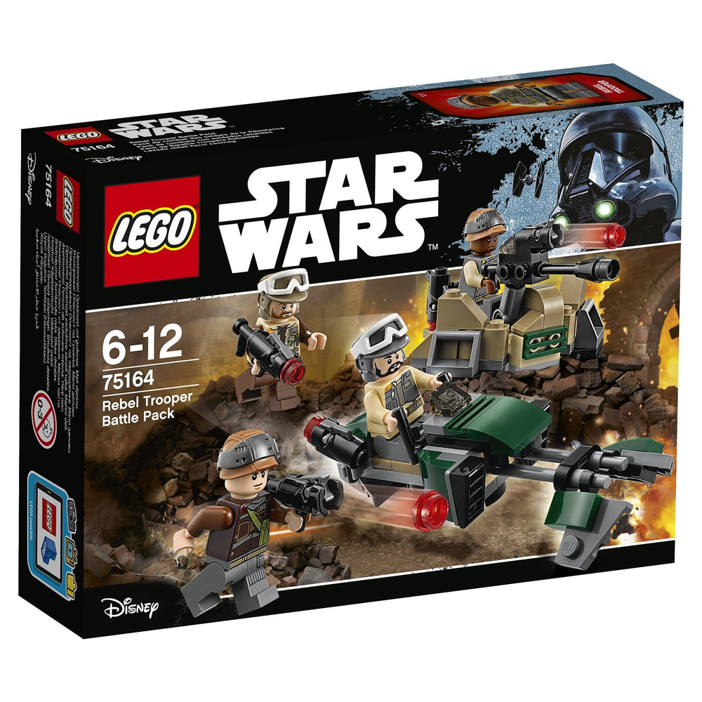 LEGO Star Wars: Боевой набор повстанцев 75164 — Rebel Trooper Battle Pack — Лего Звездные войны Стар Ворз