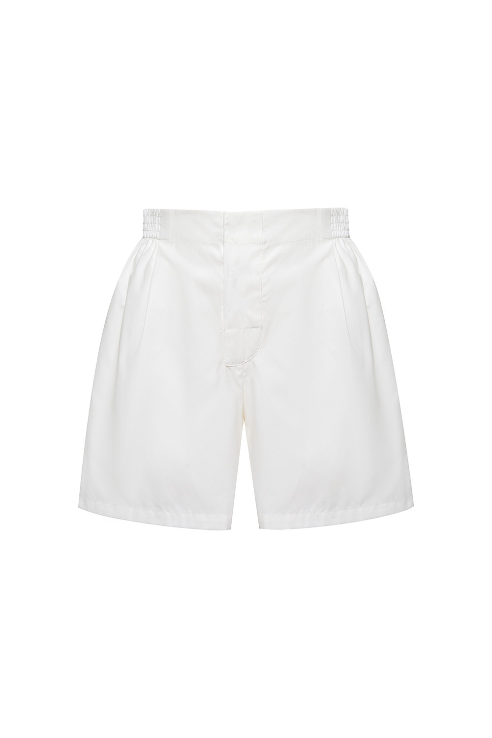 Шорты с гульфиком из хлопка AMAN