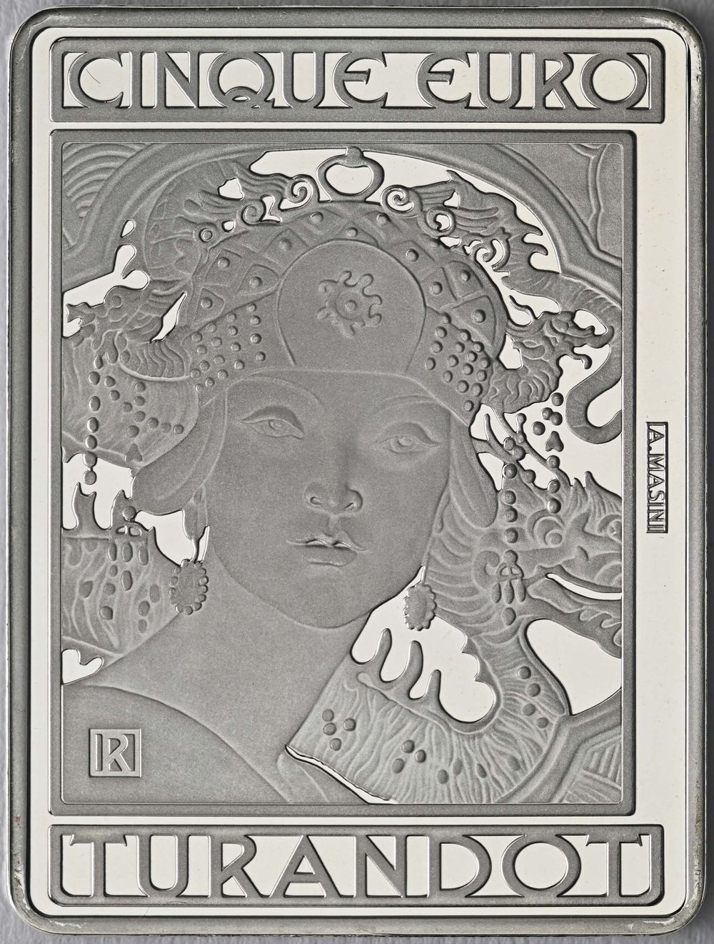 ИТАЛИЯ, 2025, 5 ЕВРО [СЕРЕБРО].