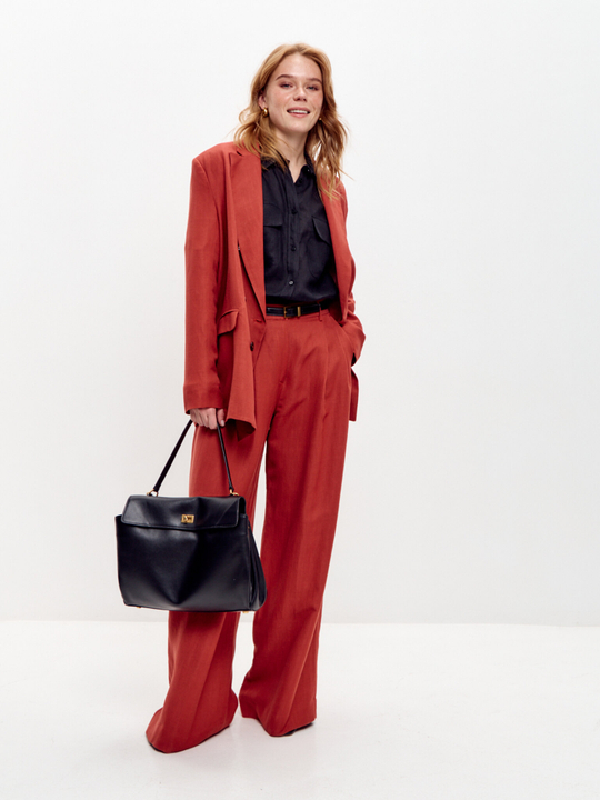 Льняные брюки