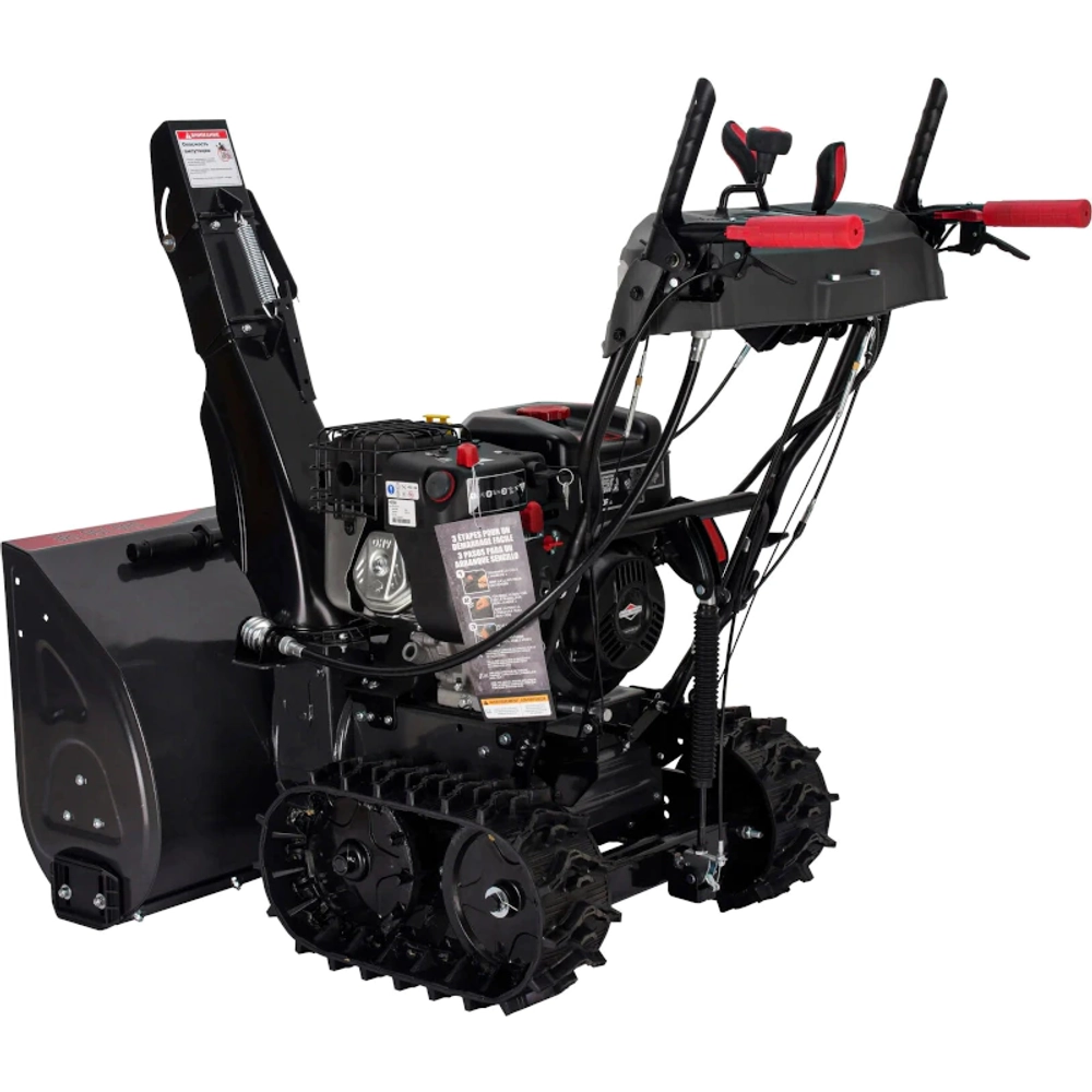 EVOline SBG 760 TBE бензиновый снегоуборщик 10 л.с, ковш 76 см, выброс 15 м, 6 вперед/2 назад