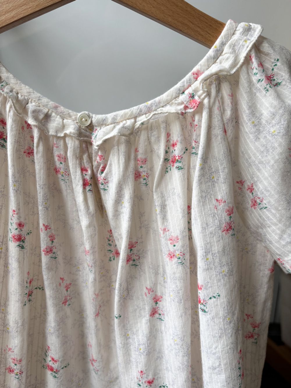 Хлопковая блузка Bonpoint, 128