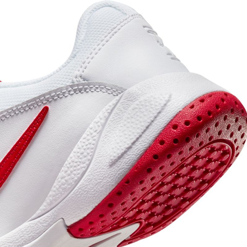 Детские теннисные кроссовки Nike Jr Court Lite 2 - white/university red