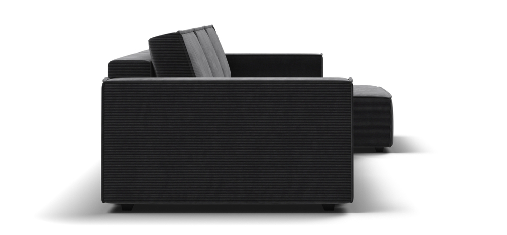 Угловой диван BOSS SOFT MODOOL MAX Вельвет CORD графит