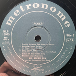 Mr. Acker Bilk And His Paramount Jazz Band ‎– Acker (Дания 1960г.)