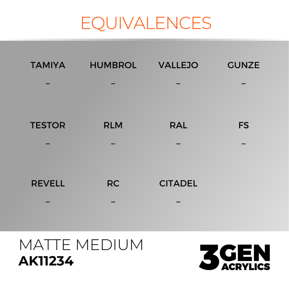 Matte Medium