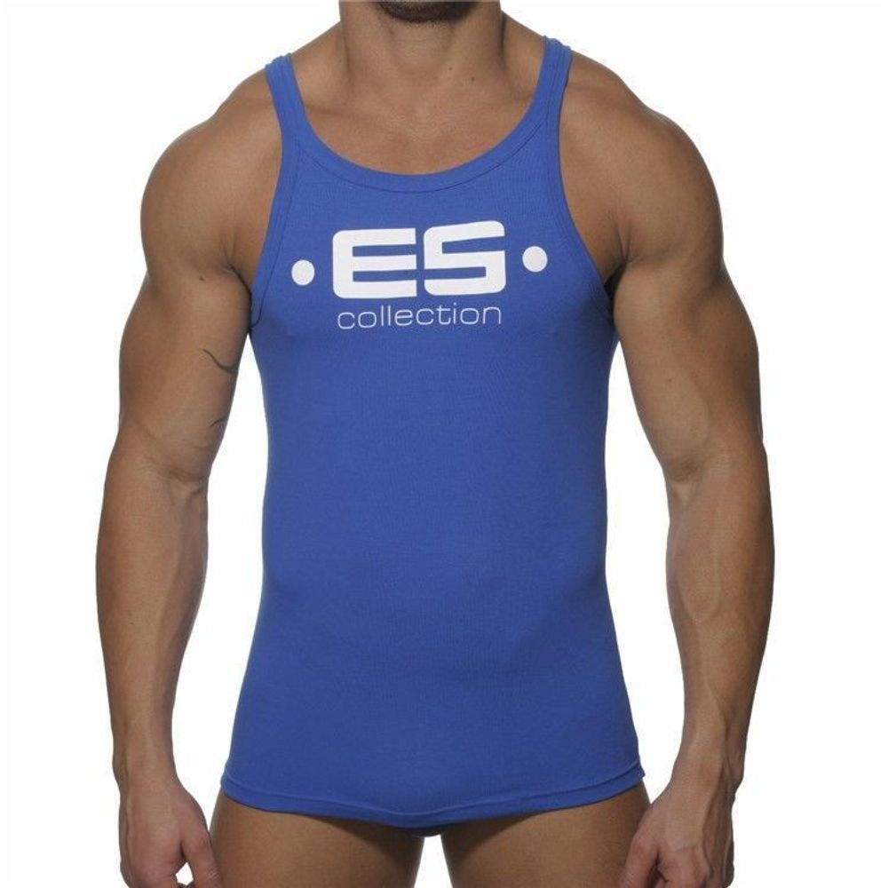 Мужская майка светло-синяя ES COLLECTION Blue