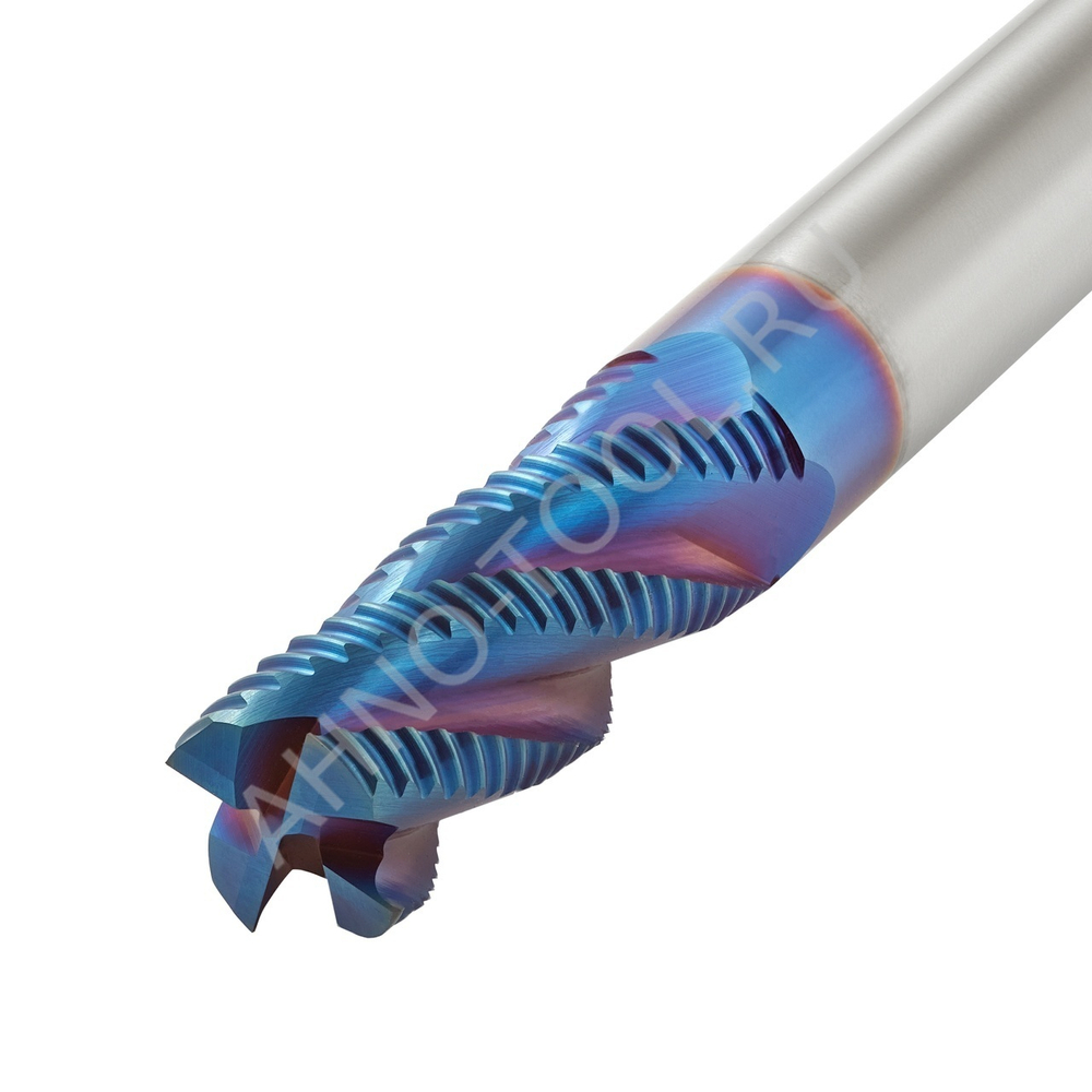 Фреза твердосплавная обдирочная  6мм (L=50, l=16, хв=6) Z4 30° по закаленной стали BRHM-4W-D6.0 HRC6