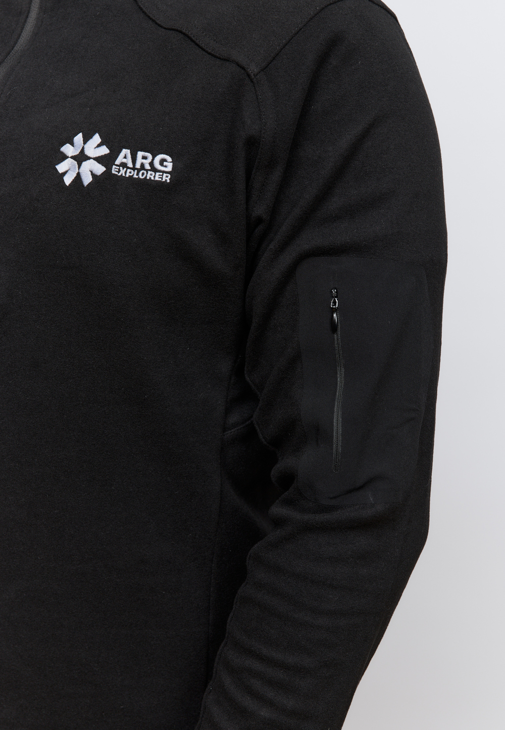 Флисовая кофта ARGYMAQ EXPLORER BLACK
