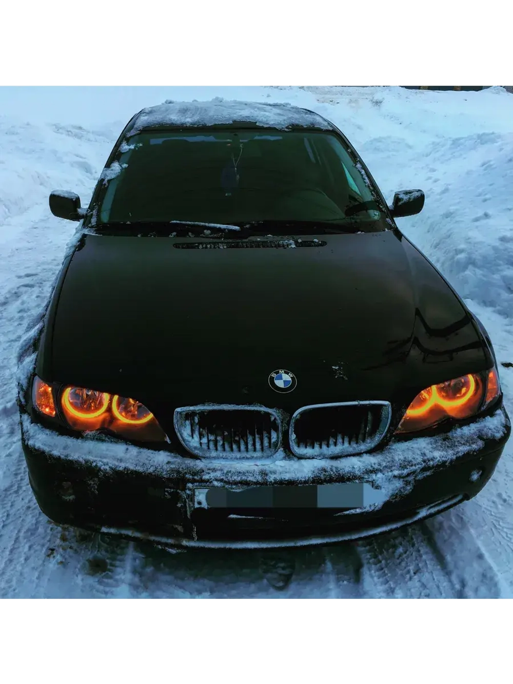 Ангельские глазки BMW E 30 , E 32 , E 34 (Янтарные )