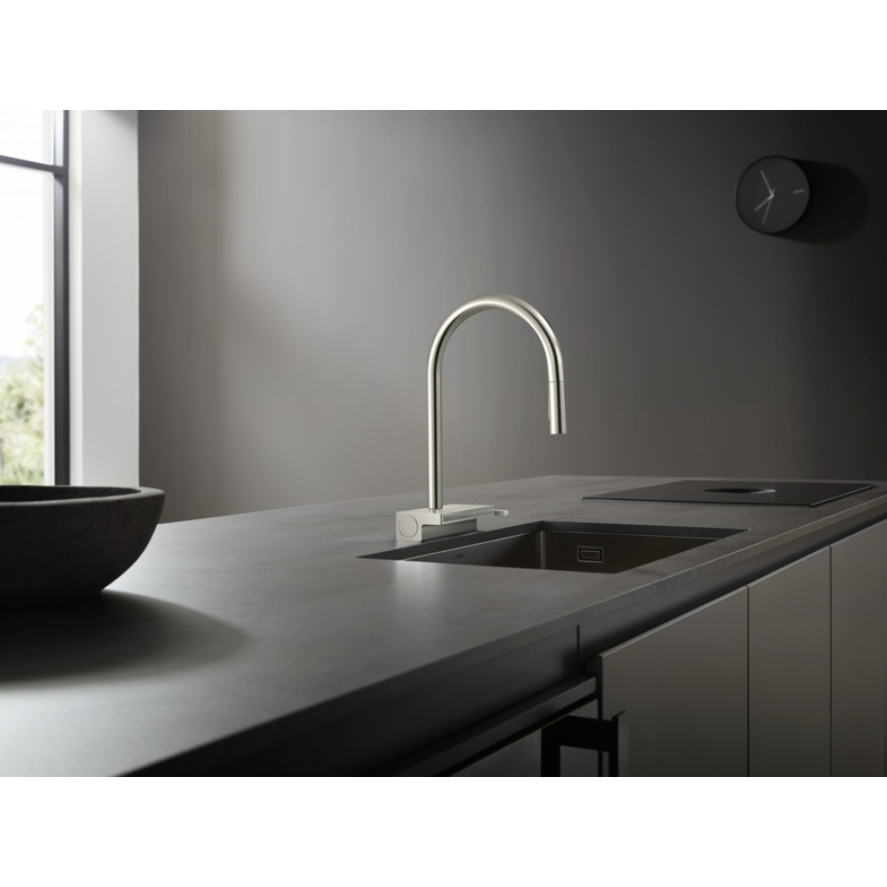 Смеситель для кухни Hansgrohe Aquno Select M81 73831000 хром