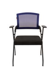 Офисное кресло Chairman NEXX Россия черный/синий N