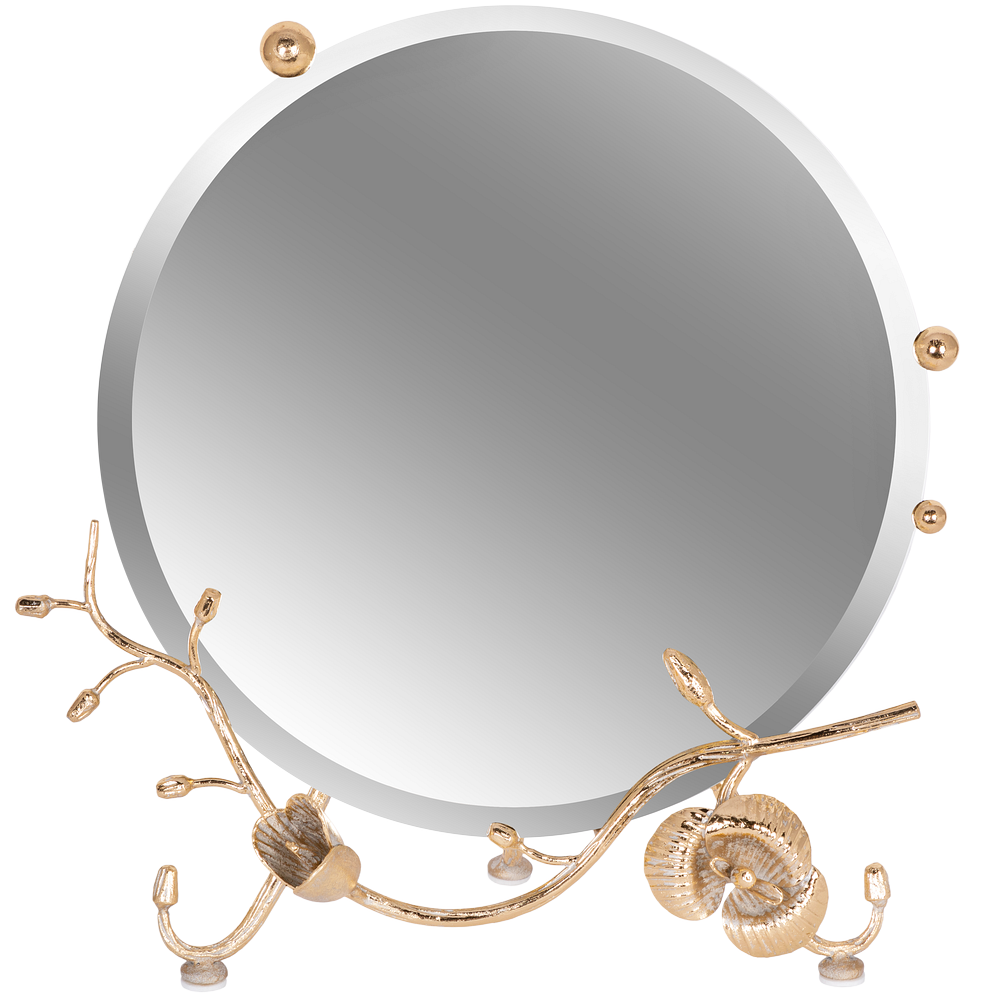 Настольное зеркало Орхидея Айвори