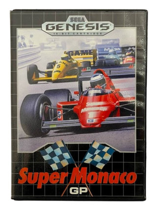 Картридж Super Monaco GP (Sega Genesis)
