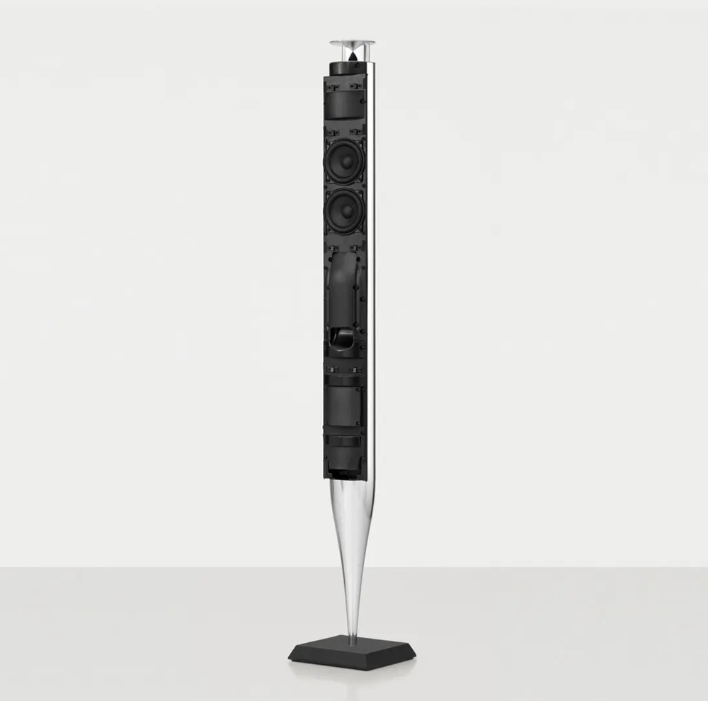 Bang & Olufsen Beolab 18 Black, Floor Stand, Front Lamella Black