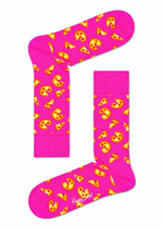 Носки унисекс Pizza Sock с кусочками пиццы (Размер: 25) (Цвет: розовый)