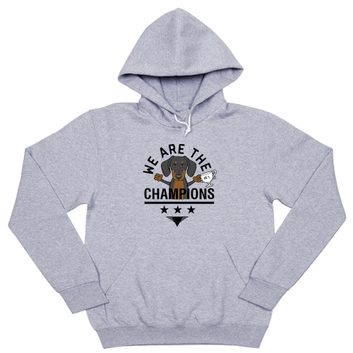 Толстовка "Такса - чемпион"