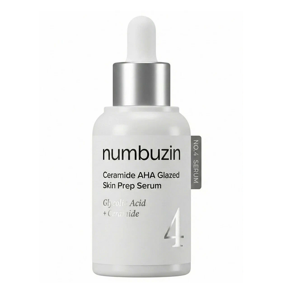 Numbuzin No.4 Ceramide AHA Glazed Skin Prep 30ml