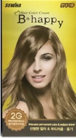 B-HAPPY Стойкая крем-краска для волос Hair Color Cream Richenna 40 ml + 80 ml