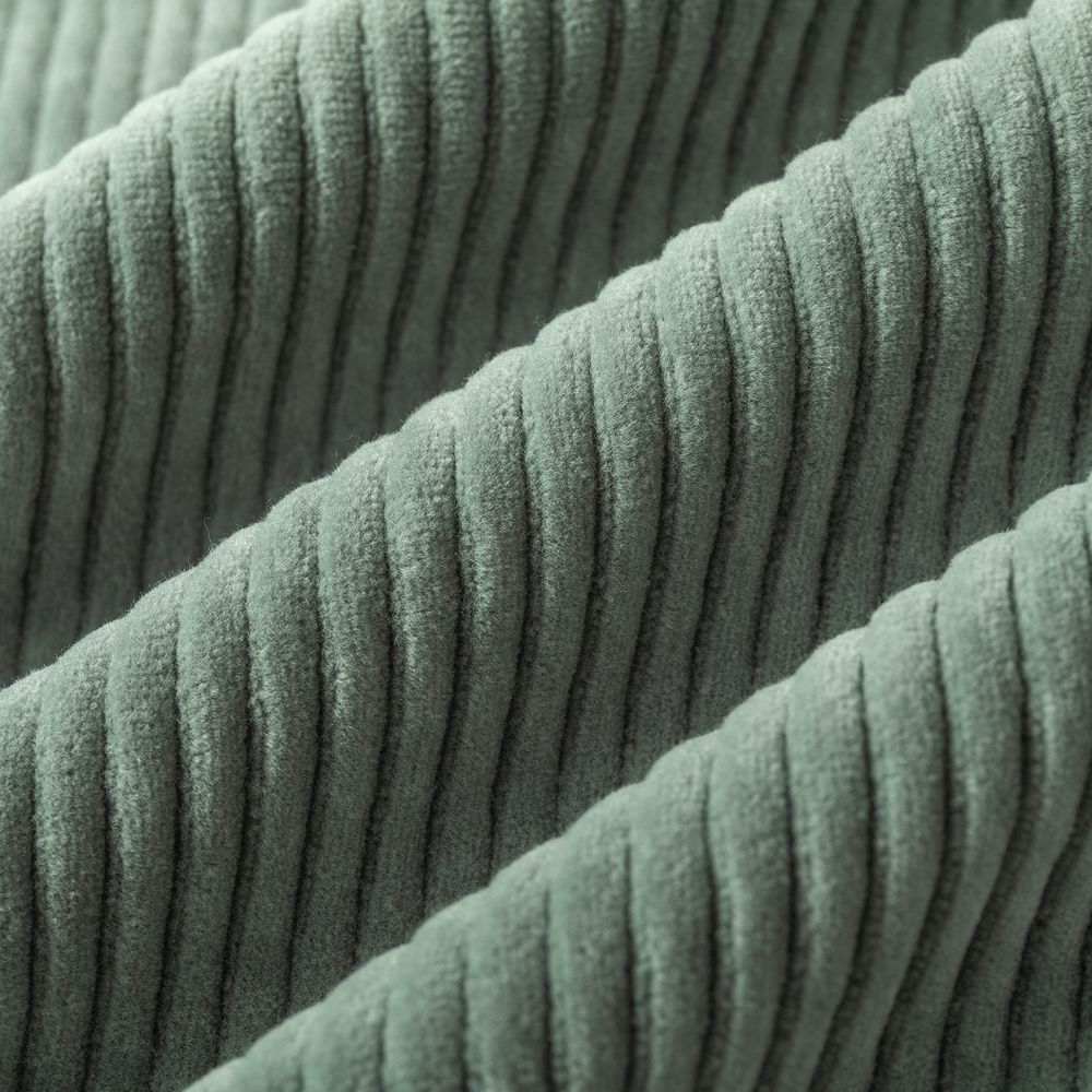 Толстовка Ymkashix Puff велюровая пыльно-зеленая