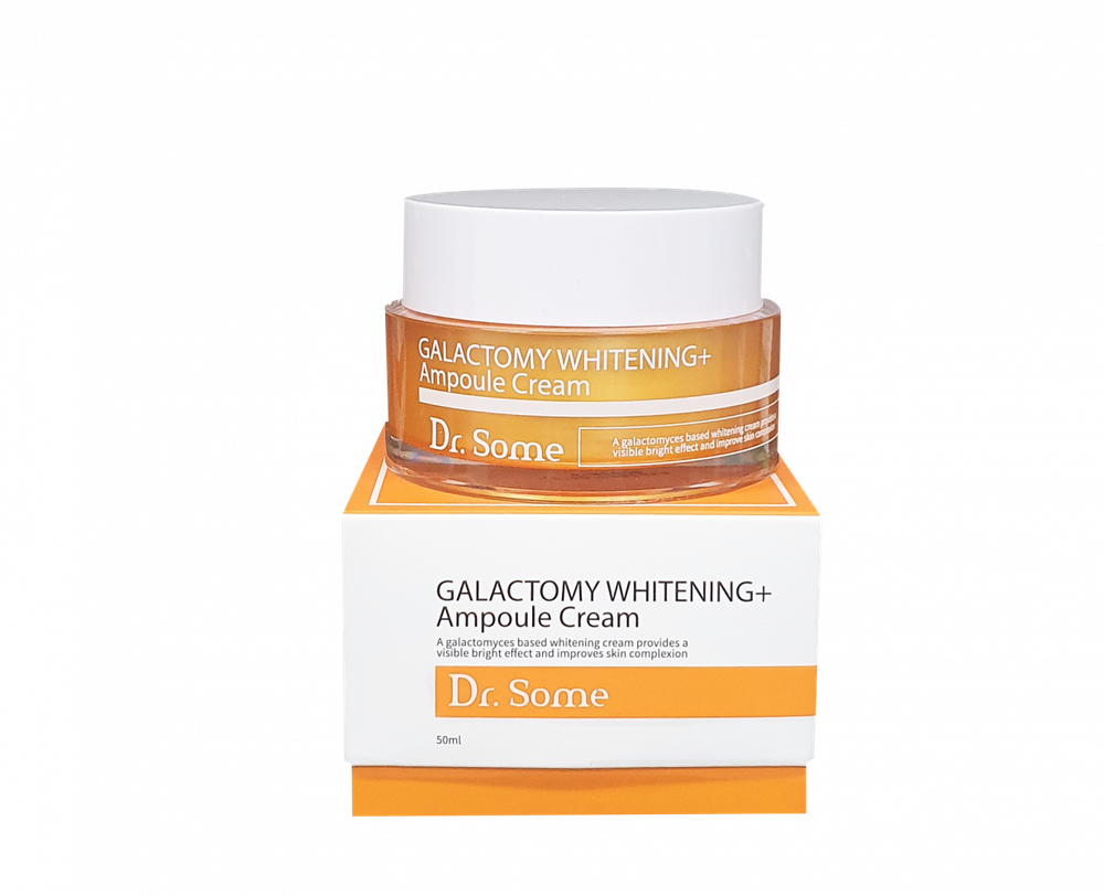 Крем для лица ампульный Med:B Dr.Some Galactomy Whitening Ampoule Cream осветляющий 50 мл