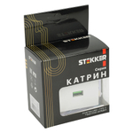 Розетка USB 2-местная + type C (механизм), STEKKER GLS10-7116-01, 250В, 3А, max 20W, серия Катрин, белый 50051