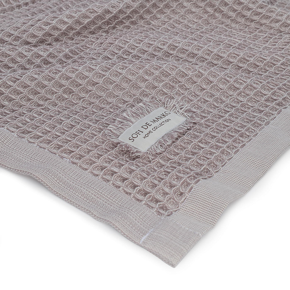 Плед 160x210 Sofi De MarkO Тамари цвета мокко