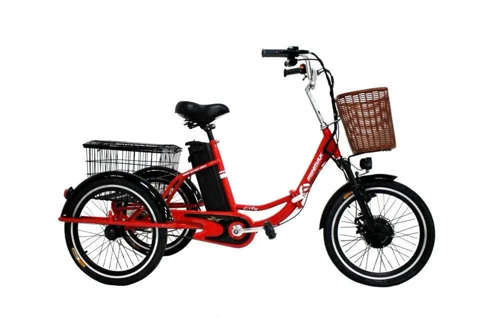 Электровелосипед Green Camel Трайк-20 (R20 500W 48V) Складной