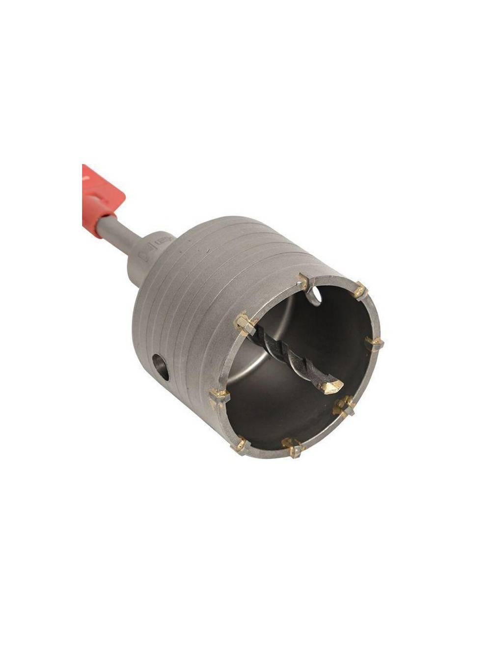 Коронка буровая по бетону с оснасткой TCT-72 М22 SDS-plus Master EKF tct-72-m22