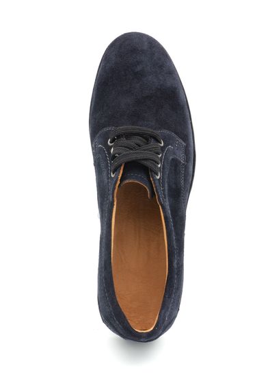 M437 | Мужские полуботинки (Велюр Синий)