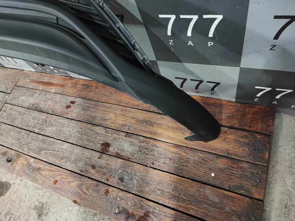 Юбка переднего бампера Toyota Highlander 4 (U70) 19-нв Б/У Оригинал 521290E071