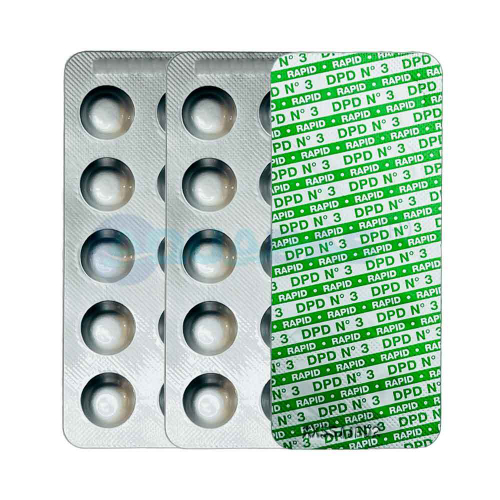 Набор таблеток для ручного тестера DPD3 Total Cl, Общий хлор (30 шт)