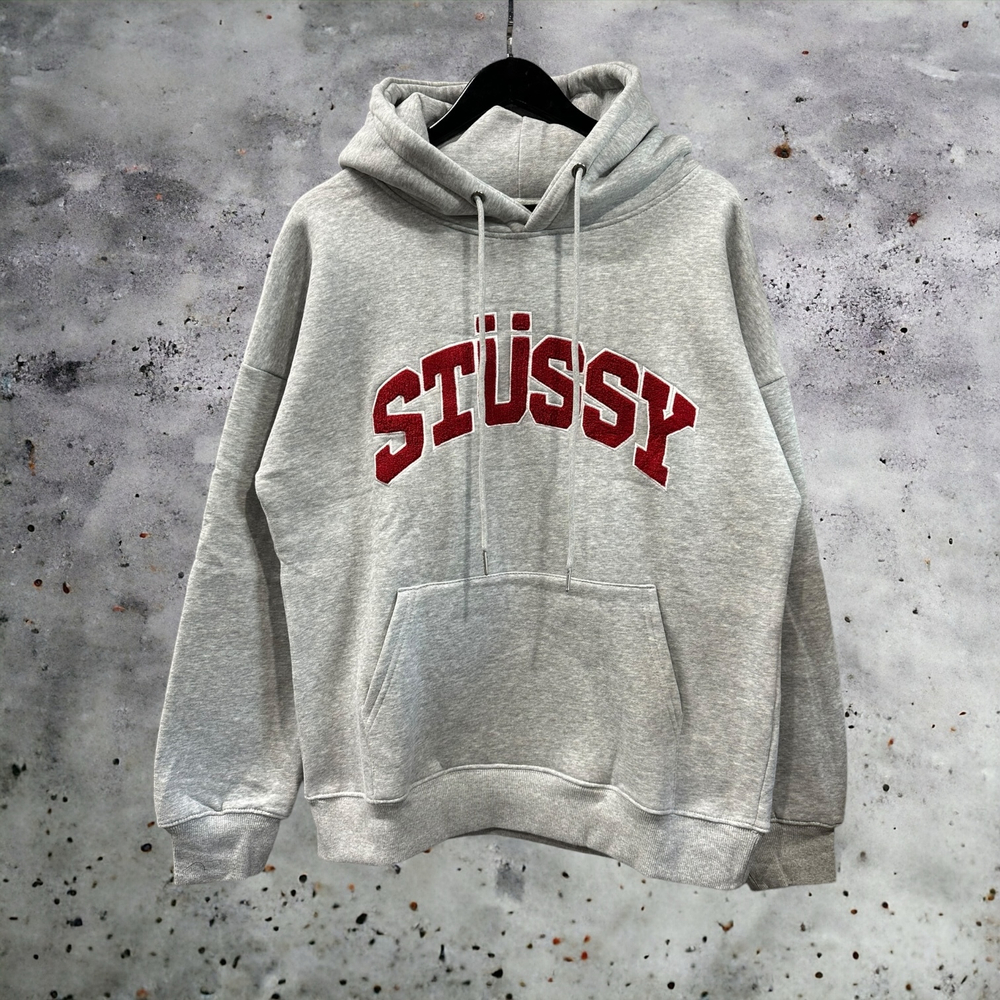 Худи Stussy #5 • Серый