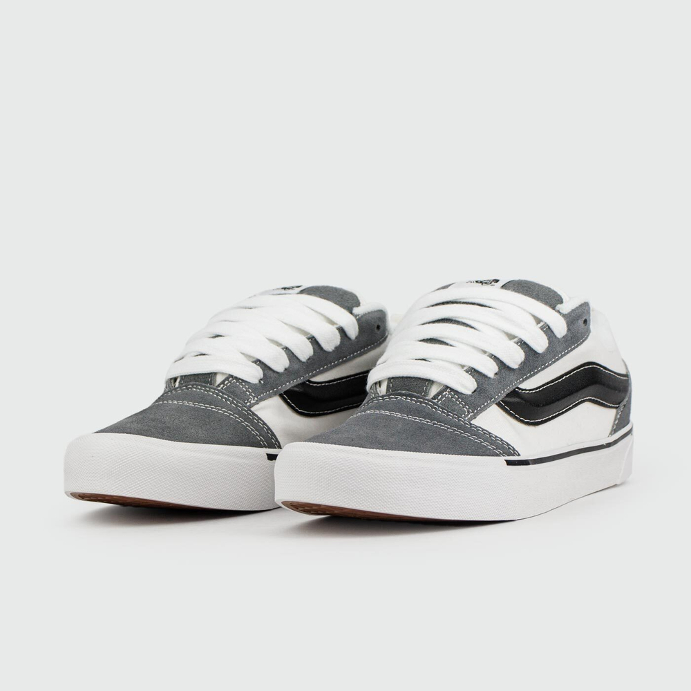 Кеды Vans Knu Skool Grey White Black