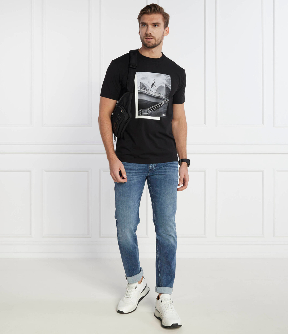 Футболка Tee 10 BOSS GREEN - черный(50507028)