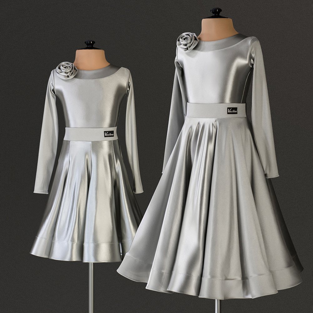 платье с двумя юбками