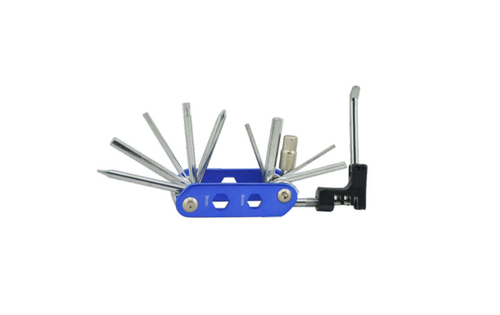 Ключи TRIX шестигранные в наборе 2/2.5/3/4/5/6/8 мм + 3 отвертки+выжимка цепи+монтажка