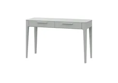 Консоль Type oak 2 ящика ширина 120 см (светло-серый)