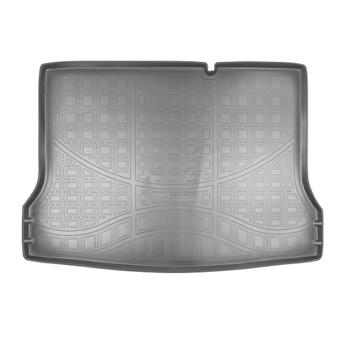 Коврик в багажник Norplast/Unidec для Nissan Tiida в кузове C13 HB (2015-) Серый, полиуретан, арт.NPA00-T61-770-G