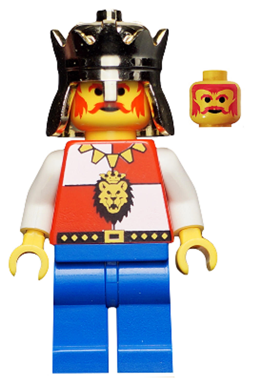 Минифигурка LEGO cas060a Король с синими ногами
