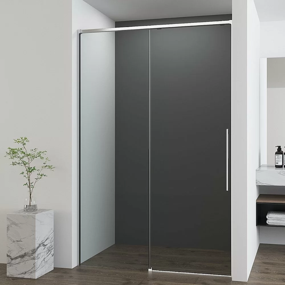 Душевая дверь Vincea Ultima 120 VDS-7UL120CL стекло прозрачное/профиль хром