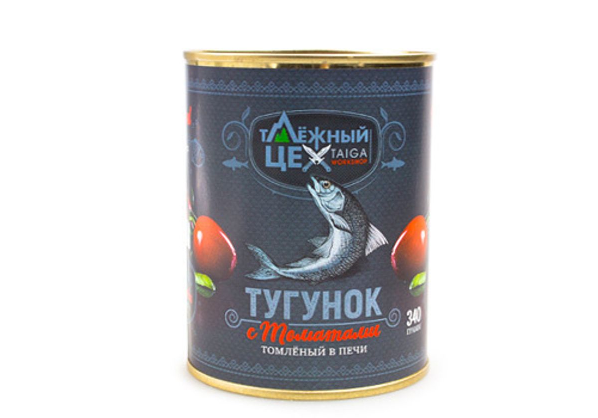 Тугунок с томатами томленый в печи, 338г