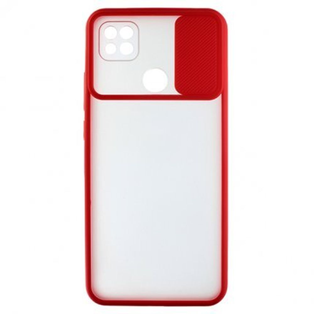 Накладка Xiaomi Redmi 9C Cover Slide Red Zibelino