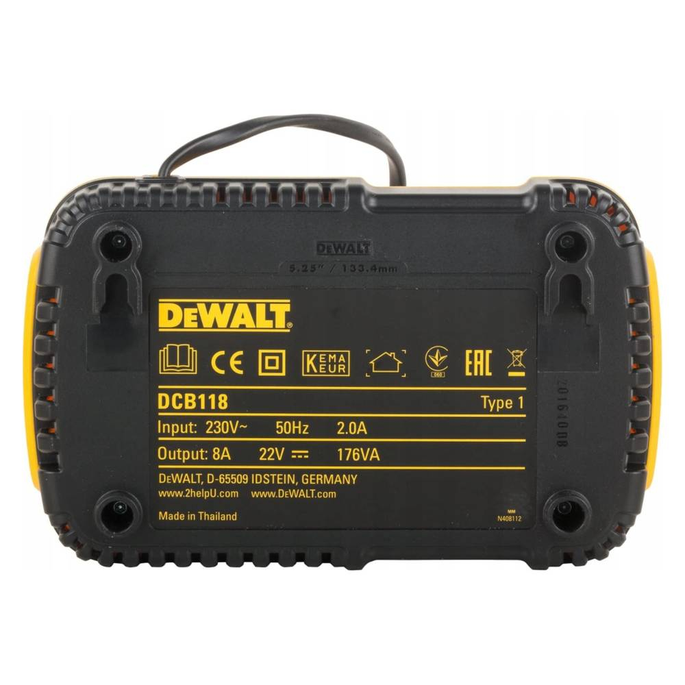 Набор DeWalt XR FLEXVOLT DCB118T2