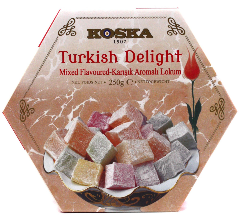 Рахат-лукум ассорти вкусов, Koska, 250гр