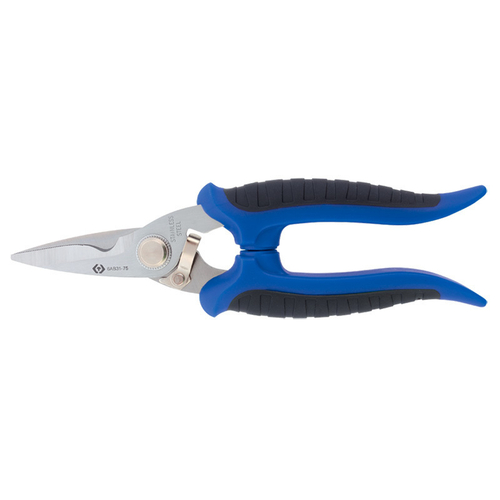 KING TONY (6AB31-75) Ножницы электрика для резки проводов 185 мм