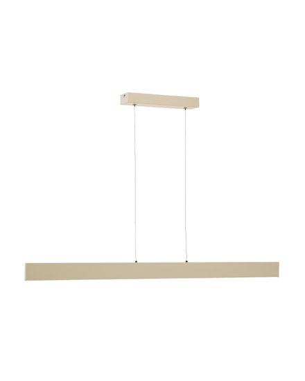 Подвесной светильник Boadella из алюминия с бежевой отделкой