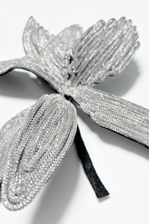 Брошь орхидея SLAVA