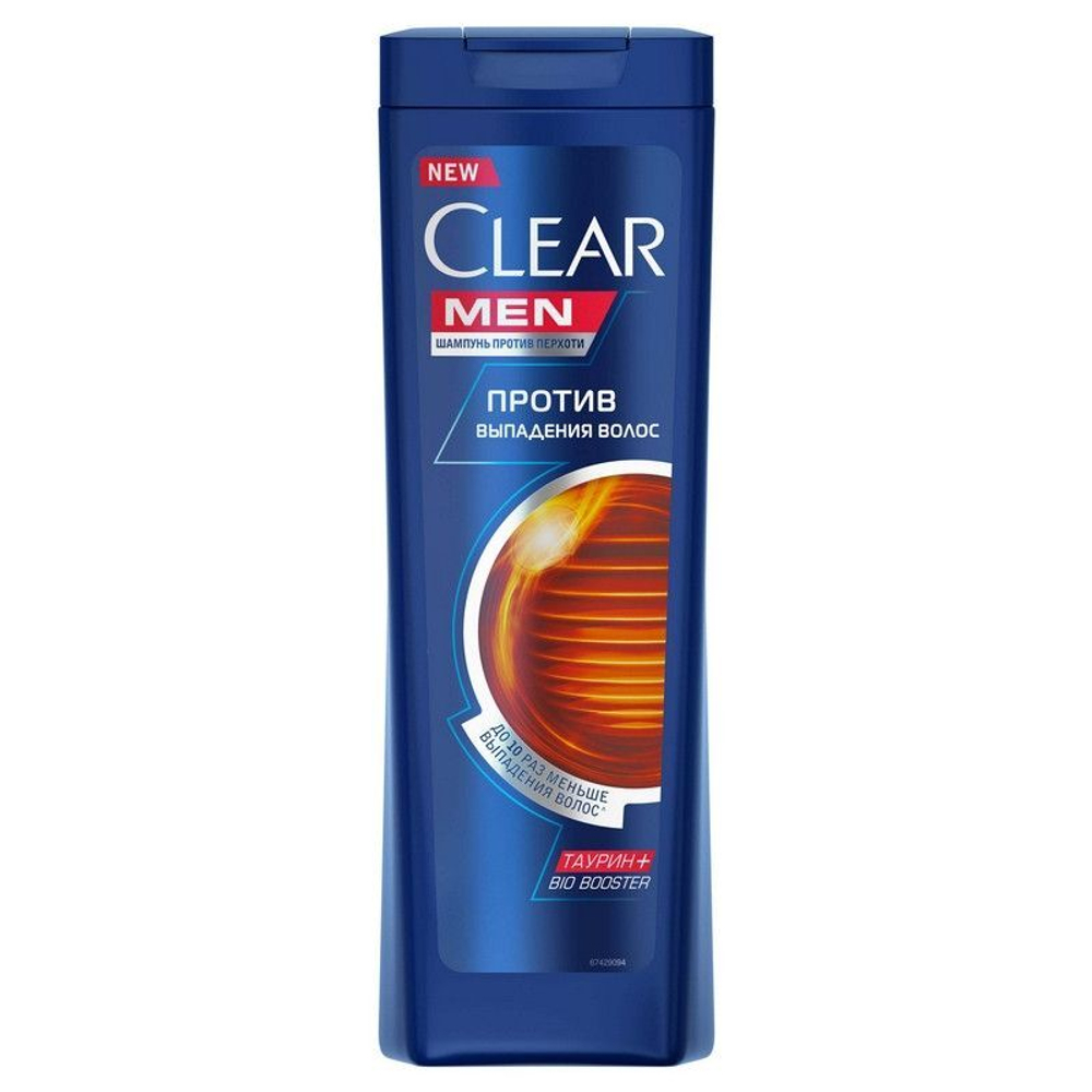 CLEAR MEN Шампунь против выпадения волос мужской, 400 мл (65898)
